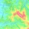Mapa topográfico Praça da Matriz, altitude, relevo