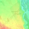 Mapa topográfico Балахоновское, altitude, relevo