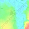 Mapa topográfico Пены, altitude, relevo