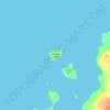 Mapa topográfico Northerly Island, altitude, relevo