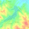Mapa topográfico 乱木水库, altitude, relevo
