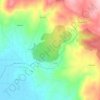 Mapa topográfico Rio Lima, altitude, relevo