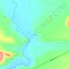 Mapa topográfico 门德, altitude, relevo