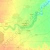 Mapa topográfico 阿拉尔市, altitude, relevo