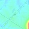 Mapa topográfico Agreste, relevo, altitude