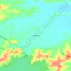Mapa topográfico Ubaldinho, altitude, relevo