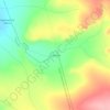 Mapa topográfico Caboclos, altitude, relevo