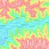 Mapa topográfico Lassa, altitude, relevo