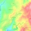 Mapa topográfico Porto Madeiro, mapa de relevo, mapa de altitude
