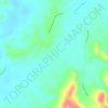Mapa topográfico El Jardin, altitude, relevo
