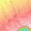 Mapa topográfico Patutuong Malaki North, mapa de relevo, mapa de altitude