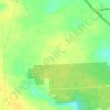 Mapa topográfico Viçosa, relevo, altitude