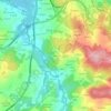 Mapa topográfico Limiñón, mapa de relevo, mapa de altitude
