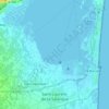 Mapa topográfico Saint-Laurent-de-la-Salanque, relevo, altitude