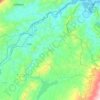 Mapa topográfico Tuta, altitude, relevo