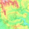 Mapa topográfico Riós, mapa de relevo, mapa de altitude