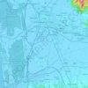 Mapa topográfico Pisa, relevo, altitude