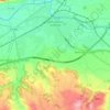 Mapa topográfico Saint-Sulpice-la-Pointe, relevo, altitude