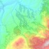 Mapa topográfico Rotonda, altitude, relevo