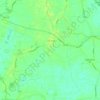 Mapa topográfico Trecenta, altitude, relevo