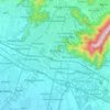 Mapa topográfico Brescia, mapa de relevo, mapa de altitude