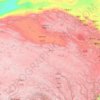 Mapa topográfico Chingai, altitude, relevo