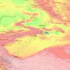 Mapa topográfico Sinquião, altitude, relevo