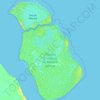 Mapa topográfico Ilha de Maracá, altitude, relevo