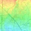 Mapa topográfico Saronno, relevo, altitude