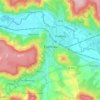 Mapa topográfico Épernay, relevo, altitude