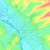 Mapa topográfico Châlons-en-Champagne, relevo, altitude