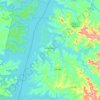 Mapa topográfico Santa Helena, altitude, relevo