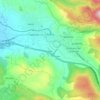 Mapa topográfico Baiano, altitude, relevo