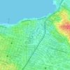 Mapa topográfico Riacho Maceió, relevo, altitude