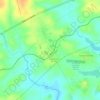Mapa topográfico Uruquê, relevo, altitude