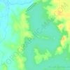 Mapa topográfico Rio Poti, altitude, relevo