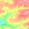 Mapa topográfico Riacho da Pimenteira, altitude, relevo
